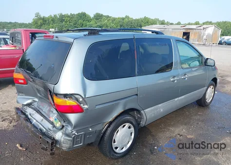 2000 Toyota Sienna Le z USA, uszkodzony, nr VIN 4T3ZF13C4YU209962